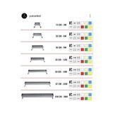 Led 30cm 9w wallwasher yeşil rengi/dış cephe, minare, bahçe aydınlatma iç dış kullanım