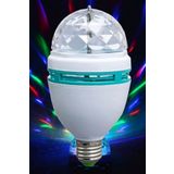 Led 3w Disko Ampul Renkli