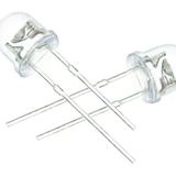 Led 4.8mm Mantar Turuncu Şeffaf (100 Adet)