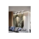 Led 6 Adet 30w Ray Spot Vitrin Armatürü 2 Metre Raylı Spot Lamba Beyaz Kasa Günışığı Renkli Spot