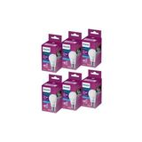 LED 8-60W Ampul 6500K Beyaz Işık 6lı Tasarruflu Ampül-Ultralife-