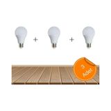 Led Ampul Beyaz Renk 9 Watt Tasarruflu 3'lü Paket