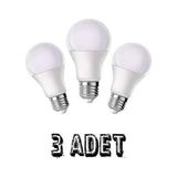 LED Ampul, E27 Duy, Beyaz Işık, 3'lü Paket - 0,5 W - Altın