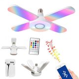 Led Ampül Müzik Lambası Rgb Animasyonlu 220v E27 Bluetooth Or-1005
