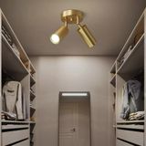 LED AVİZE LED SPOT LED APLİK MAT GOLD KAPLAMA ÜRÜN BOYA DEĞİL AMPUL DAHİL MYL003020