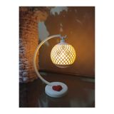 Led Aydınlatmalı Beyaz Fener 17 CM Sevgililer Günü Yılbaşı Hediyesi Dekorasyon LED MUM DAHİLDİR
