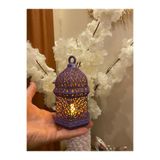 Led Aydınlatmalı Dekoratif Fener Mumluk led mum dahildir