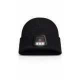 LED Aydınlatmalı Unisex Bere/Siyah