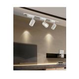 Led Beyaz Kasa Günışığı 30w 3 Adet 360 Dönen Ray Spot Lamba 1 Metre Raylı Armatür