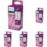 LED Classic 25W BA35 E14 Ww cl Dim Edilmez Sarı Işık Filament Ampul 5li Paket - 0,5 W - Altın