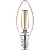 LED Classic 40W B35 LED Mum Filament Ampul, 2700K Beyaz Işık, E14 Ince Duy, Dim Edilmez, 2'li Ekopaket - 0,5 W - Altın