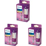 LED Classic 40W B35 LED Mum Filament Ampul, 2700K Sarı Işık, E14 Ince Duy, Dim Edilmez, 2'li Ekopaket 3lü Paket - 0,5 W - Altın