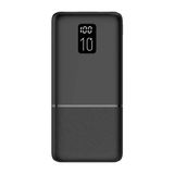 Led Ekranlı Slim 10000Mah Powerbank Taşınabilir Şarj Cihazı Type-C / 2 Usb / 3 Port Çıkış / Output 2.1A