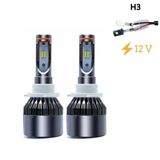 Led Far Ampulü H3 33W-3300Lmx2-12V 489