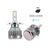 Led Far Ampulu İcin H11-3500Lmx2-30W-12V Buz Mavisi / Laam705