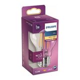 LED Filament Ampul, Sarı Işık, 60W A60 E27 - Amber