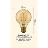 Led Fılament Rustik Ampul Kes 603