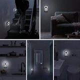 Led Gece Lambası, Duvara Takılan Led Gece Lambası, Alacakaranlık Sensörlü, 0.5W Gece Aydınlatması, Koridor, Merdiven, Mutfak, Banyo Ve Yatak Odası İçin (6'Lı Paket)