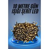 LED Işık Ağaç Süsleme Ampüllü Dekoratif Aydınlatma 10 Metre Gün Işığı - NEXORA7233-336 - Çok Renkli
