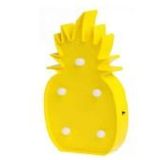 Led Işıklı Ananas Gece Lambası Dekoratif Led Aydınlatma