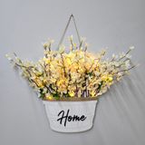 LED Işıklı Beyaz Sakura Çiçekli Kapı ve Duvar Dekoru | LED Aydınlatma, Sakura Motifi, Kapı Süsü, Duvar Dekoru, Çiçek Tasarım