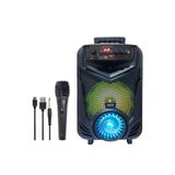 LED IŞIKLI BLUETOOTH HOPARLÖR MİKROFONLU KABLOSUZ ŞARJLI TAŞINABİLİR SPEAKER TASTECH-P44