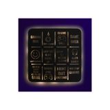 Led Işıklı Gameing Diva Dekoratif Tablo Oyun Odası Duvar Dekorlu Gece Lambası Sarı 80 cm