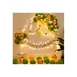 Led Işıklı Gold Küfyeşili Balon Kemer Kiti Doğum Günü Parti Seti Süsü, 6