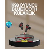 LED Işıklı Kablosuz Bluetooth 5.0 Gaming Kulaklık - -- - 1