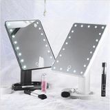 LED Işıklı Makyaj Aynası Siyah ve Beyaz ve Pembe