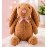 LED IŞIKLI, Uyku Arkadaşı Uzun Kulak Bunny Peluş Tavşan 65cm Kahverengi | Peluş