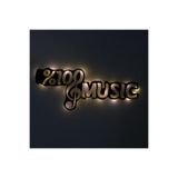 Led Işıklı%100 Music Müzik Temalı Tablo Duvar Dekorlu Gece Lambası Sarı 65 x 27