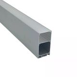 Led Kanal Profil Alüminyum Kasa 1 Metre 85X85mm Linear Opak Pleksi Yan Kapak Sarkıt Led Kasa 8413