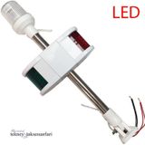 Led Kombine Seyir Feneri. Bayrak Direği 52Cm