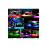 LED LEVEL 2 Metre Rgb neon Led Araç İçi Dışı Su Geçirmez Rf Kumandalı