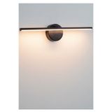 led marketim Siyah 70cm Günışığı Işık Led Aplik - Banyo, Ayna ve Tablo Aydınlatması