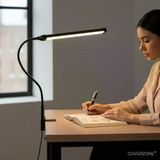 Led Masa Lambası – 12W Usb Güç Girişli, Esnek Kol, Klipsli Tasarım, 3 Renk Sıcaklığı (2800K/4200K/6000K), Kısılabilir Dimmer Anahtarlı |