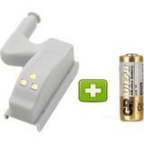 LED Menteşe Dolap Içi Aydınlatma 12'li Paket - 6500K - Beyaz