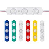 LED Mercekli Modül LED 12V | 1.2 Watt ve 1.5 Watt | 6 Farklı Renk Seçeneği | Tabela, Vitrin, Akvaryum, Tezgah, Makyaj Aynası Aydınlatma Için (1.5 Watt | 10 Adet, Günışığı)