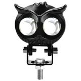 LED Motosiklet Far - 40W Benzersiz Motosiklet Baykuş Şekli Spot Işığı - Evrensel Çift Renkli Bisiklet Sürüş Lambası Yardımcı Sis Lambası Motosiklet Kamyon Araba Tekne için Lovoice