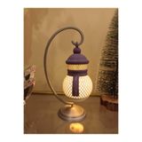 Led Mum Aydınlatmalı Kardan Adam MOR 21 CM Yılbaşı Hediyelik Sevgililer Günü 1 ADET LED MUM DAHİLDİR