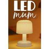 Led Mum İskandinav Tip Pil Dahil Dumansız Alev Ledli Yapay Dekoratif Mum Dekor Işığı Beyaz PT427