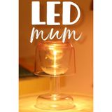 LED Mum Iskandinav Tip Pil Dahil Dumansız Alev Ledli Yapay Dekoratif Mum Dekor Işığı Pembe PT428 - Seçenek 1