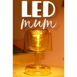 LED Mum Iskandinav Tip Pil Dahil Dumansız Alev Ledli Yapay Dekoratif Mum Dekor Işığı Sarı PT428 - Akdeniz Rüzgarı - Seçenek 1