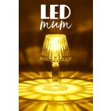 Led Mum Kristal Tip Pil Dahil LEDli Dumansız Alev Yapay Dekoratif Mum Dekor Işığı Şeffaf PR288