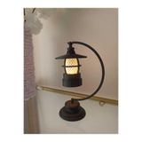 Led mumlu fener Dekoratif Mumluk 20 CM LED MUM DAHİLDİR SİYAH-BEYAZ plastiktir