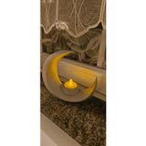 LEd mumluk Salon raf süsü için estetik hediyelik dekoratif obje figür 15 cm