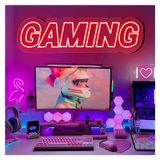 LED Neon Işıkları/Işık Tabelaları/Reklam Panoları Neon Işıkları/Işık Tabelaları/Reklam Panosu 'Gaming'Lights, Akrilik Neon Tabela LED Özel Oturma Odası İçin