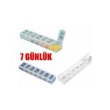 Led Plastıc Haftalık Ilaç Saklama Kutusu