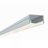 LED Profil Kanal Sıva üstü 18x11mm alüminyum 2mt. aydınlatma dekoratif şerit kanalı armatür linear ışık kare kasa